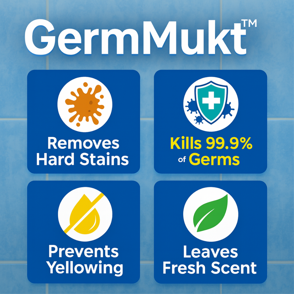 GermMukt™ All in 1 Toilet Cleaning Spray | Buy 1 Get 2 Free!