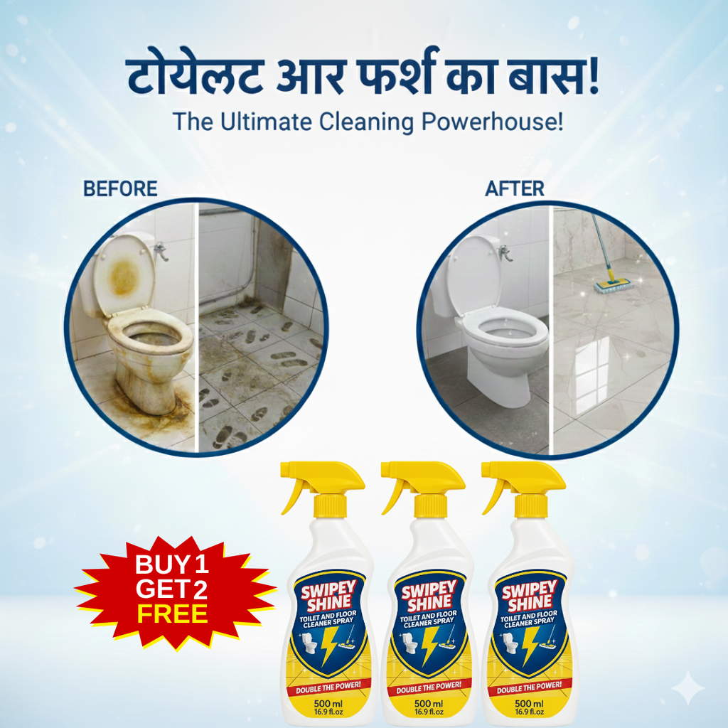 Toilet and Floor Cleaner Spray swipey shine| BUY 1 GET 1 FREE