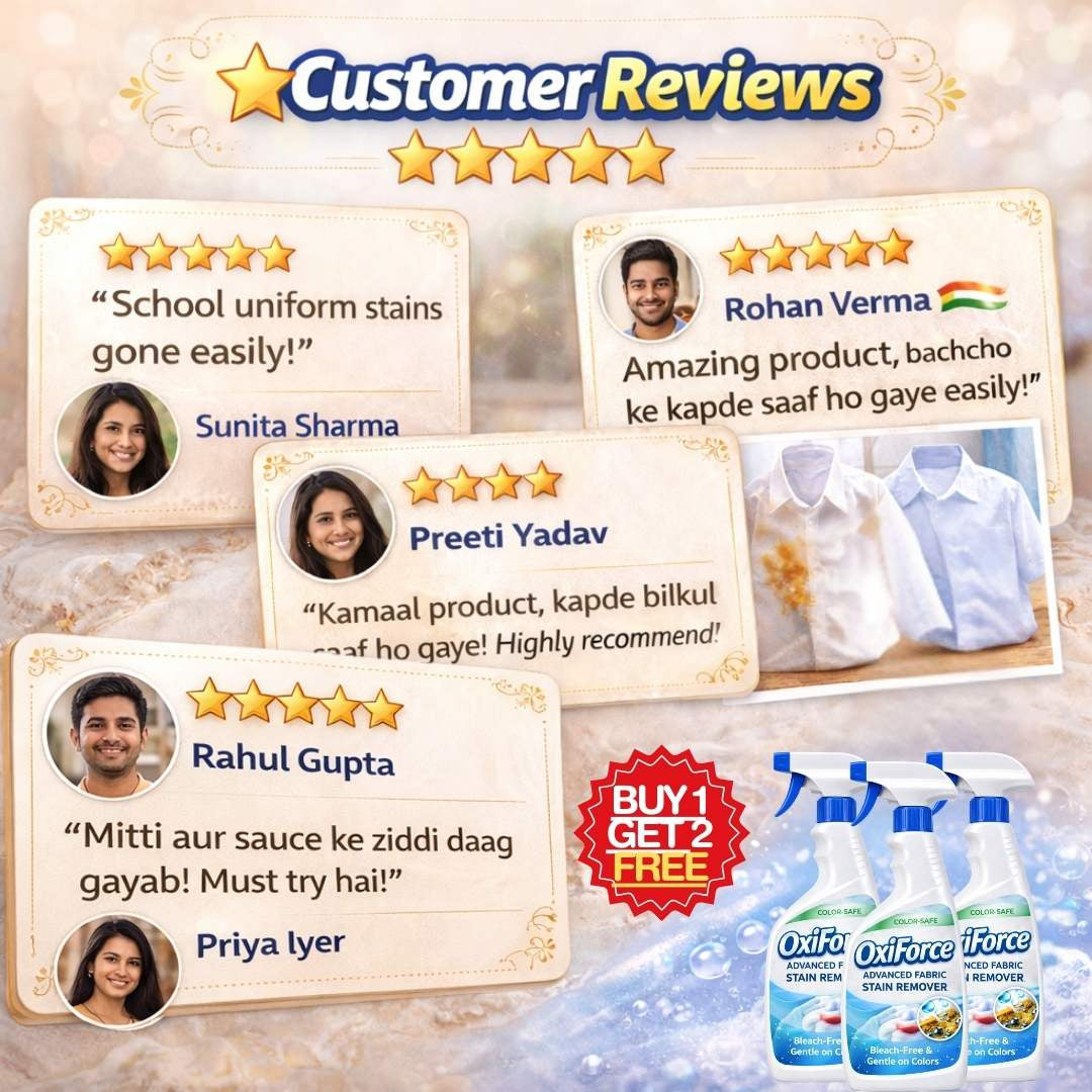 OxiForce Advanced Stain Remover Spray | Color-Safe | BUY 1 GET 1 FREE!