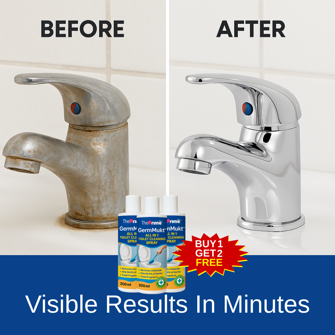 GermMukt™ All in 1 Toilet Cleaning Spray | Buy 1 Get 2 Free!