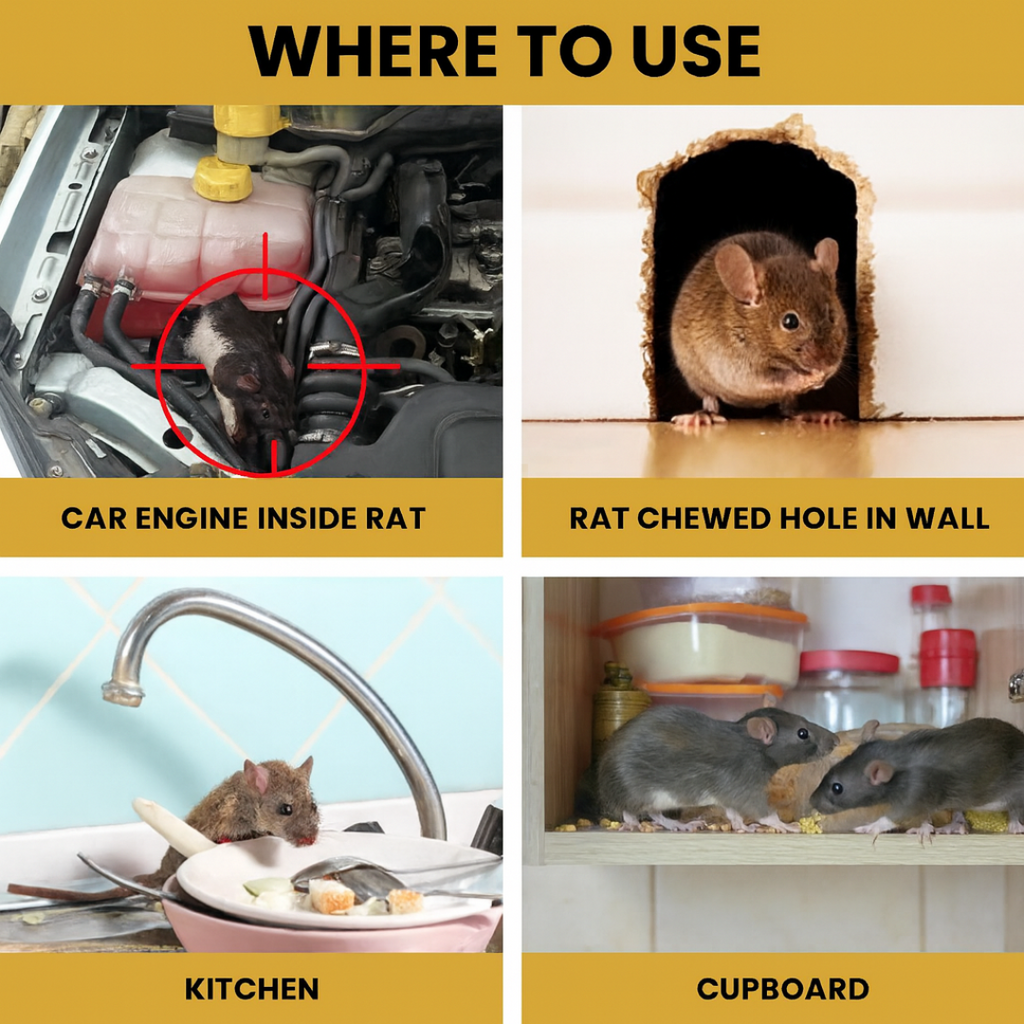Rat Repellent Spray (Buy 1 Get 2 Free)
