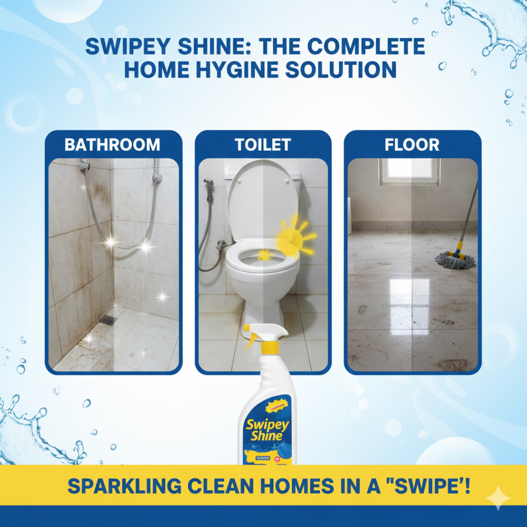 Toilet and Floor Cleaner Spray swipey shine| BUY 1 GET 1 FREE