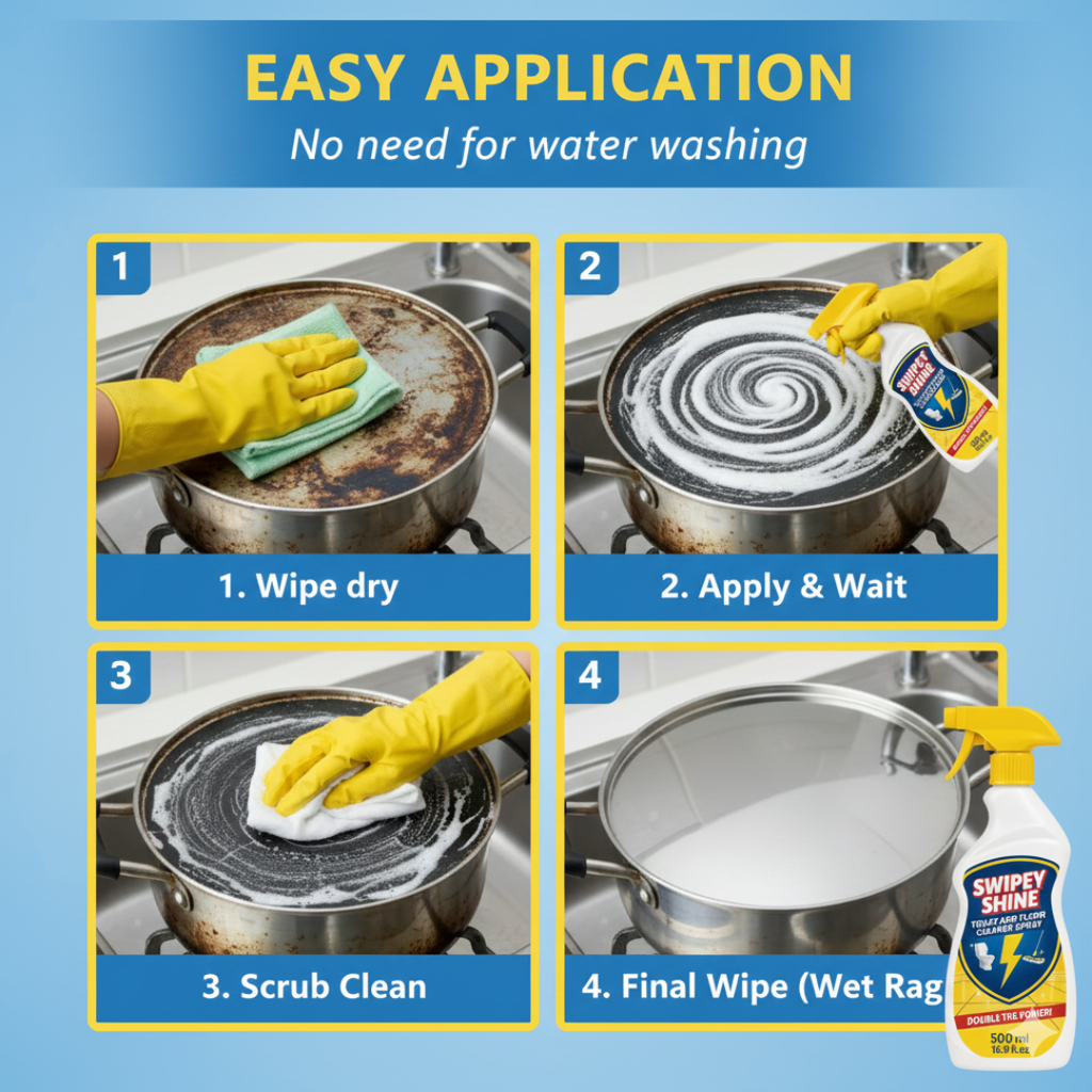 Toilet and Floor Cleaner Spray swipey shine| BUY 1 GET 1 FREE