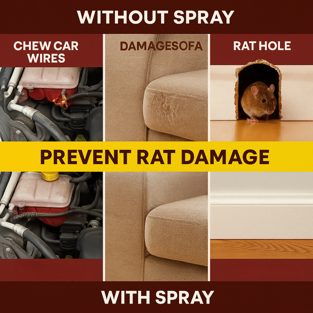 Rat Repellent Spray (Buy 1 Get 2 Free)