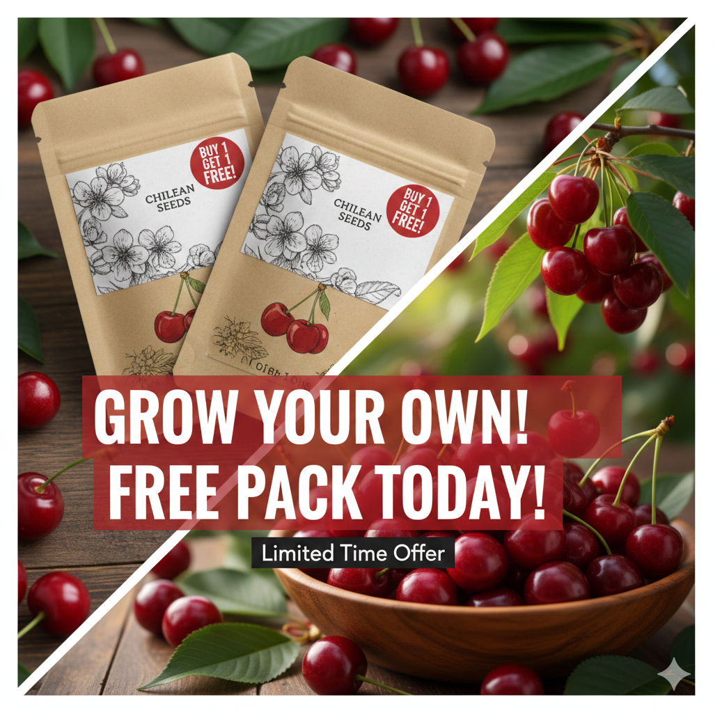 Chilean Cherry Seeds 🌱🔥BUY 1 GET 1 FREE! 🔥